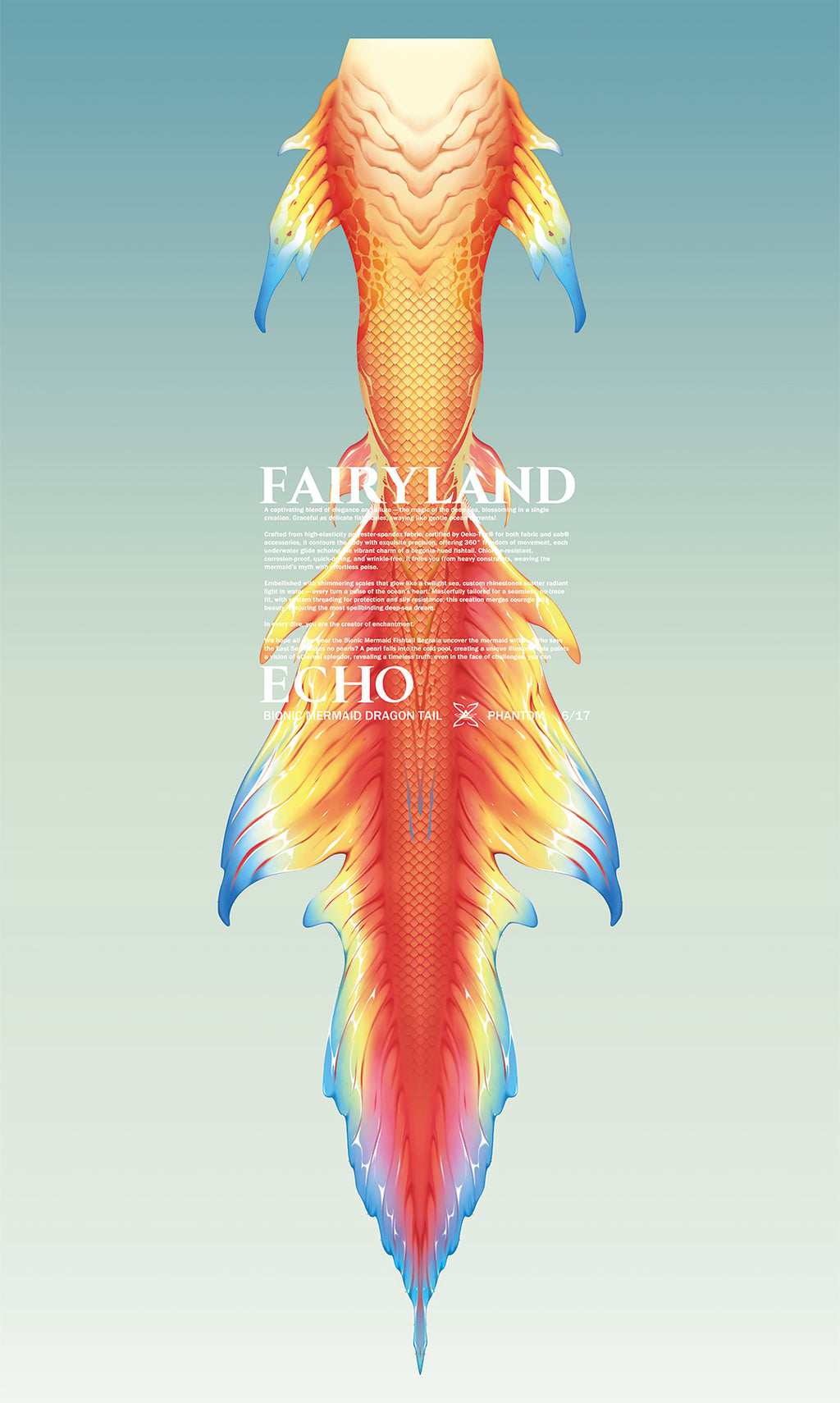 Bionic Mermaid Dragon Tail Phantom