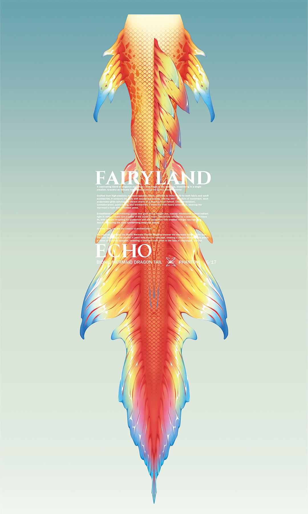 Bionic Mermaid Dragon Tail Phantom