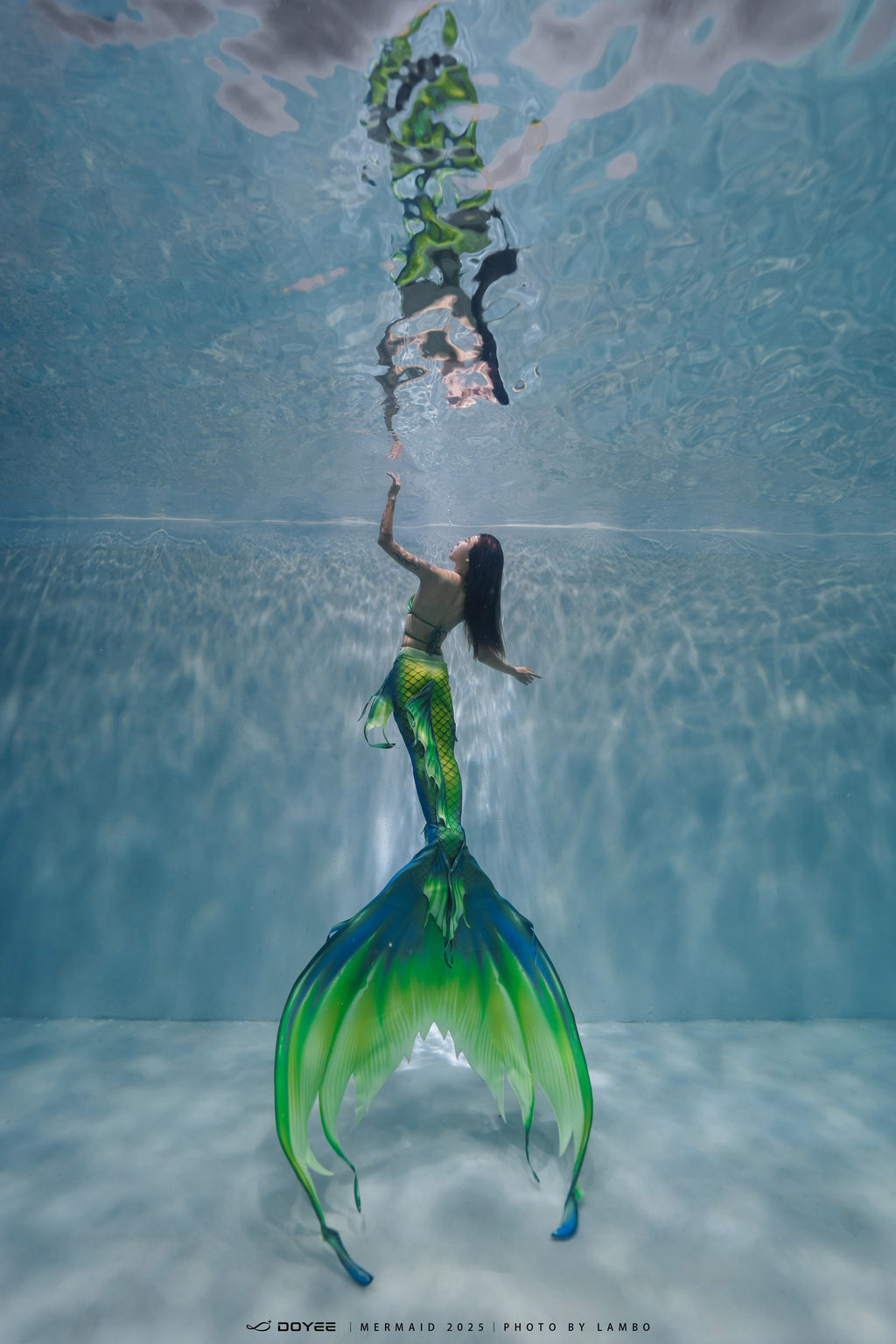 Bionic Mermaid Fishtail Emerald